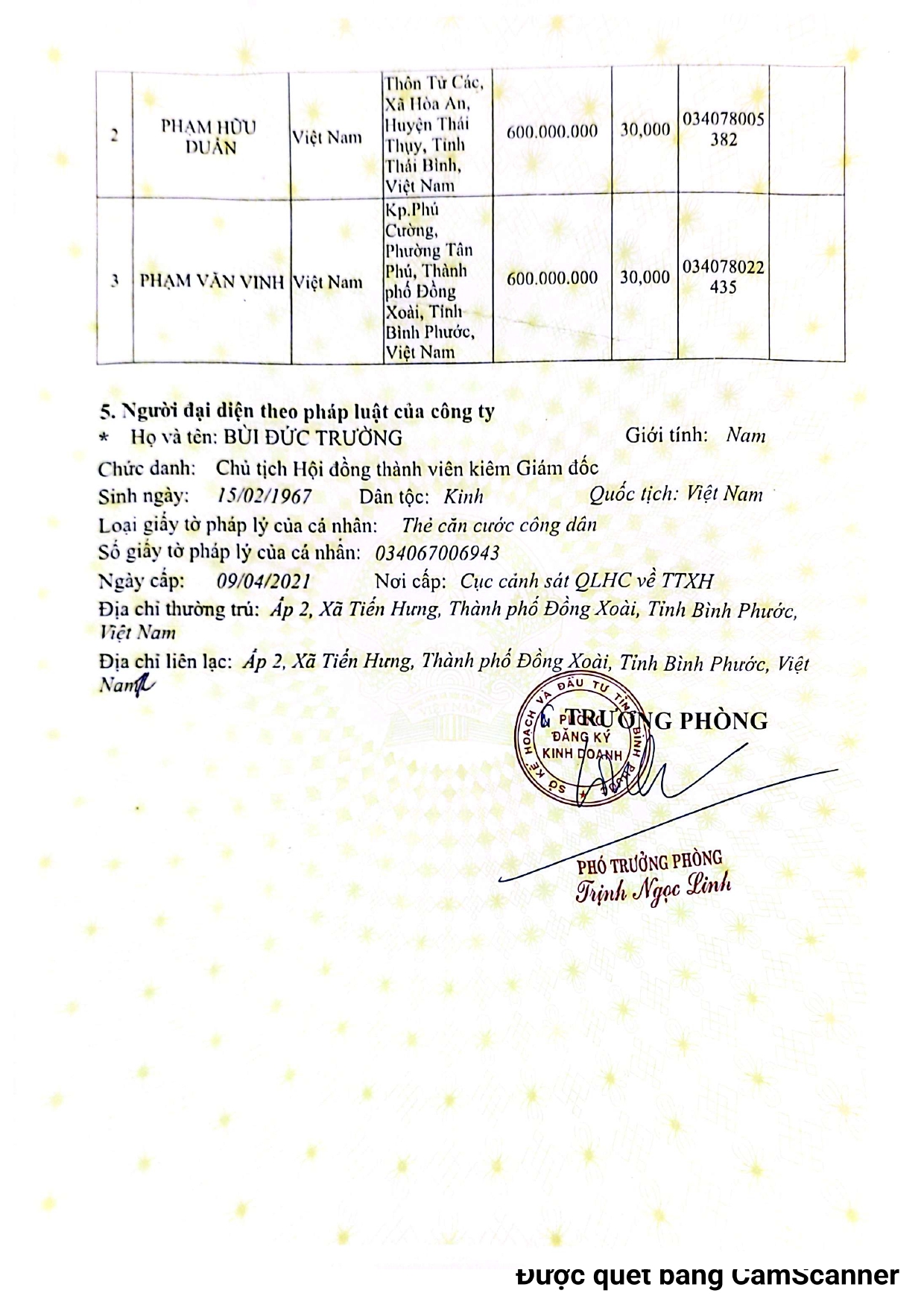 Giấy chứng nhận